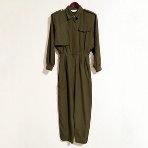 Vintage 80s International Military Inspired Jumpsuit